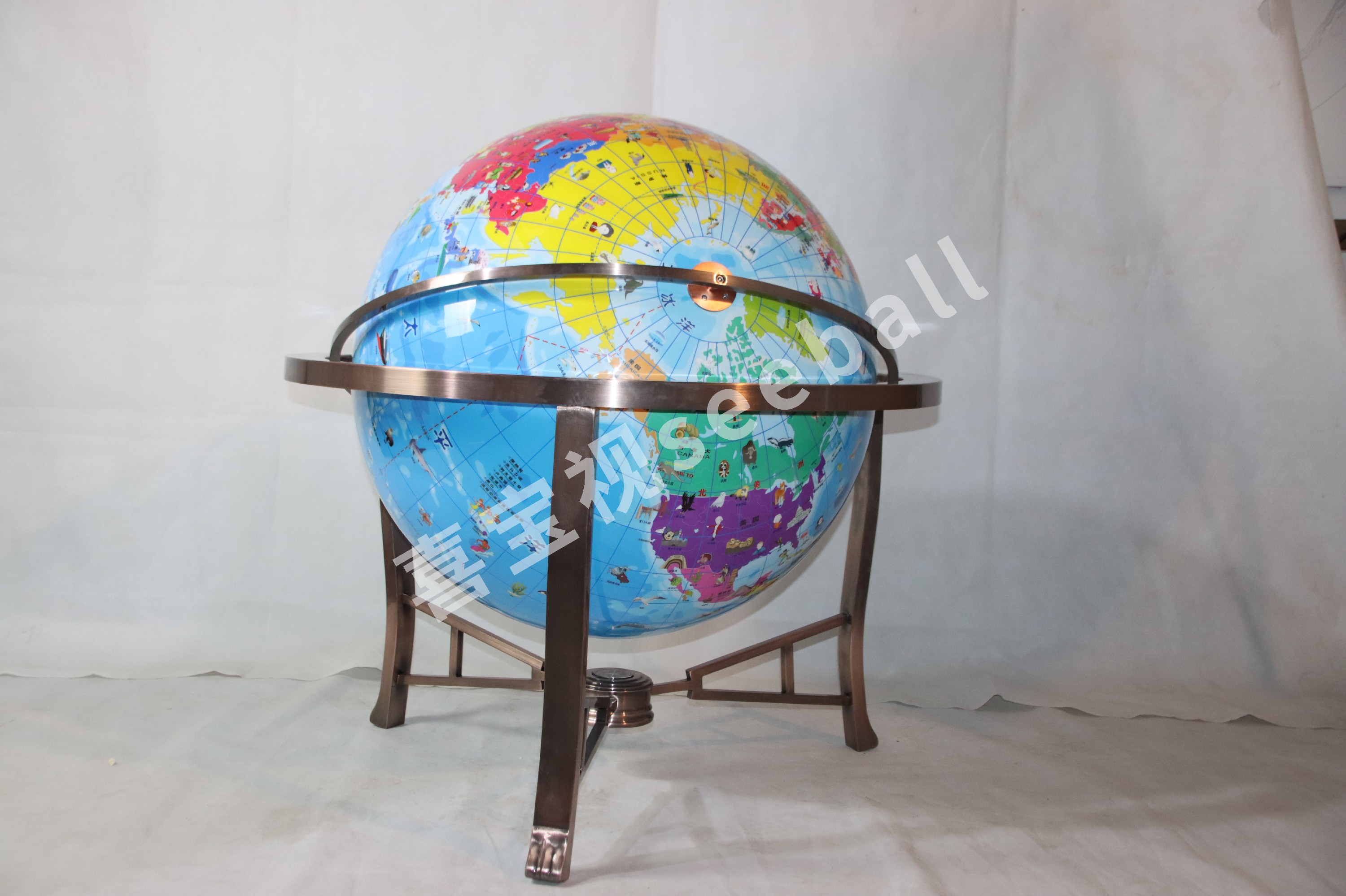 Rotating globe (magnetic levitation globe)